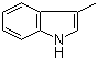 structure of CAS# 83-34-1, 3-Methylindole