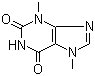 structure of CAS# 83-67-0, 可可碱