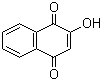 structure of CAS# 83-72-7, 2-Hydroxy-1,4-naphoquinone