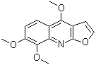 structure of CAS# 83-95-4, 茵芋碱