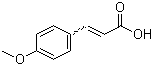 structure of CAS# 830-09-1, 4-Methoxycinnamic acid