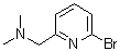 structure of CAS# 83004-11-9, 6-Bromo-N,N-dimethyl-2-pyridinemethanamine