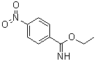 CAS # 831-68-5, 4-Nitrobenzenecarboximidic acid ethyl ester, Ethyl 4-nitrobenzimidate, Ethyl p-nitrobenzimidate