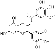 structure of CAS# 83104-87-4, 表没食子儿茶素 3-O-(3-O-甲基)没食子酸酯