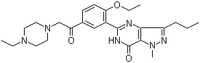 structure of CAS# 831217-01-7, Acetildenafil
