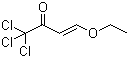 structure of CAS# 83124-74-7, 1,1,1-三氯-4-乙氧基-3-丁烯-2-酮