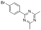 CAS 登录号：83253-21-8, 2-(4-溴苯基)-4,6-二甲基-1,3,5-三嗪