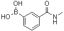 structure of CAS# 832695-88-2, 3-(甲基氨基甲酰基)苯硼酸