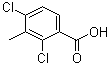 structure of CAS# 83277-23-0, 2,4-Dichloro-3-methylbenzoic acid