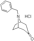 CAS # 83393-23-1, 8-(Phenylmethyl)-8-azabicyclo[3.2.1]octan-3-one hydrochloride