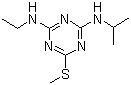 structure of CAS# 834-12-8, Ametryn