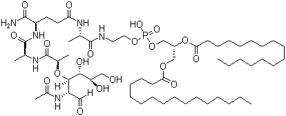 structure of CAS# 83461-56-7, 米伐木肽