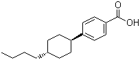 structure of CAS# 83626-35-1, 反式-4-丁基环己基苯甲酸