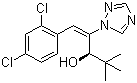 CAS # 83657-18-5, Diniconazole M, (E,3R)-1-(2,4-Dichlorophenyl)-4,4-dimethyl-2-(1,2,4-triazol-1-yl)pent-1-en-3-ol