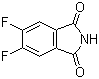 structure of CAS# 83684-73-5, 5,6-二氟-1H-异吲哚-1,3(2H)-二酮