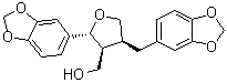 CAS # 83708-70-7, (-)-Dihydrosesamin, (2R,3S,4S)-2-(1,3-Benzodioxol-5-yl)-4-(1,3-benzodioxol-5-ylmethyl)tetrahydro-3-furanmethanol