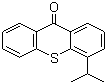 structure of CAS# 83846-86-0, 4-异丙基硫杂蒽酮