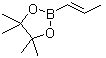 structure of CAS# 83947-58-4, trans-1-Propenylboronic acid pinacol ester