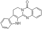 structure of CAS# 84-26-4, Rutaecarpine