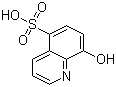 structure of CAS# 84-88-8, 8-羟基喹啉-5-磺酸