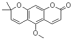 structure of CAS# 84-99-1, Xanthoxylin N