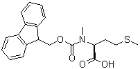 structure of CAS# 84000-12-4, N-[芴甲氧羰基]-N-甲基-L-蛋氨酸