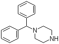 structure of CAS# 841-77-0, 1-(Diphenylmethyl)piperazine
