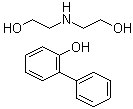 CAS 登录号：84145-03-9, [1,1'-联苯]-2-醇与2,2'-亚氨基二[乙醇]的化合物