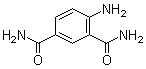 structure of CAS# 84166-88-1, 4-Amino-1,3-benzenedicarboxamide