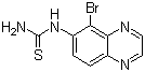 structure of CAS# 842138-74-3, 5-Bromoquinazolin-6-ylthiourea