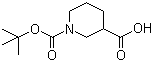 structure of CAS# 84358-12-3, N-Boc-3-哌啶甲酸