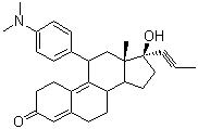 structure of CAS# 84371-65-3, 米非司酮