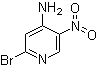 structure of CAS# 84487-15-0, 2-Bromo-5-nitropyridin-4-amine