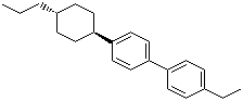 structure of CAS# 84540-37-4, 4-乙基-4'-(4-正丙基环己烷基)-1,1'-联苯