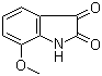 structure of CAS# 84575-27-9, 7-甲氧基靛红