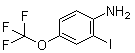 structure of CAS# 845866-79-7, 2-Iodo-4-trifluoromethoxyaniline