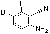 structure of CAS# 845866-92-4, 6-氨基-3-溴-2-氟苯腈