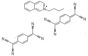 CAS 登录号：84632-22-4, N-丁基异喹啉-7,7,8,8-四氰基对醌二甲烷盐