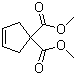 structure of CAS# 84646-68-4, Dimethyl 3-Cyclopentene-1,1-dicarboxylate