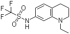CAS 登录号：848080-31-9, N-(1-乙基-1,2,3,4-四氢-7-喹啉基)-1,1,1-三氟甲磺酰胺