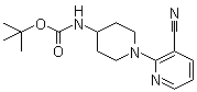 CAS 登录号：848500-02-7, [1-(3-氰基吡啶-2-基)哌啶-4-基]氨基甲酸叔丁酯