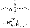 structure of CAS# 848641-69-0, 1-Ethyl-3-methylimidazolium diethyl phosphate