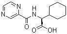 structure of CAS# 848777-30-0, (alphaS)-alpha-[(吡嗪基羰基)氨基]环己烷乙酸