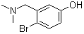 structure of CAS# 848848-16-8, 4-溴-3-((二甲基氨基)甲基)苯酚