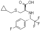 CAS # 849094-18-4, S-(Cyclopropylmethyl)-N-[(1S)-2,2,2-trifluoro-1-(4-fluorophenyl)ethyl]-L-cysteine