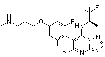 structure of CAS# 849550-05-6, Cevipabulin