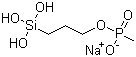 structure of CAS# 84962-98-1, Sodium 3-trihydroxysilylpropyl methylphosphonate