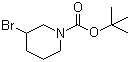structure of CAS# 849928-26-3, 1-叔丁氧羰基-3-溴哌啶