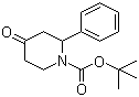 structure of CAS# 849928-30-9, 1-Boc-2-phenyl-4-piperidinone
