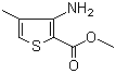 structure of CAS# 85006-31-1, Methyl 3-amino-4-methylthiophene-2-carboxylate